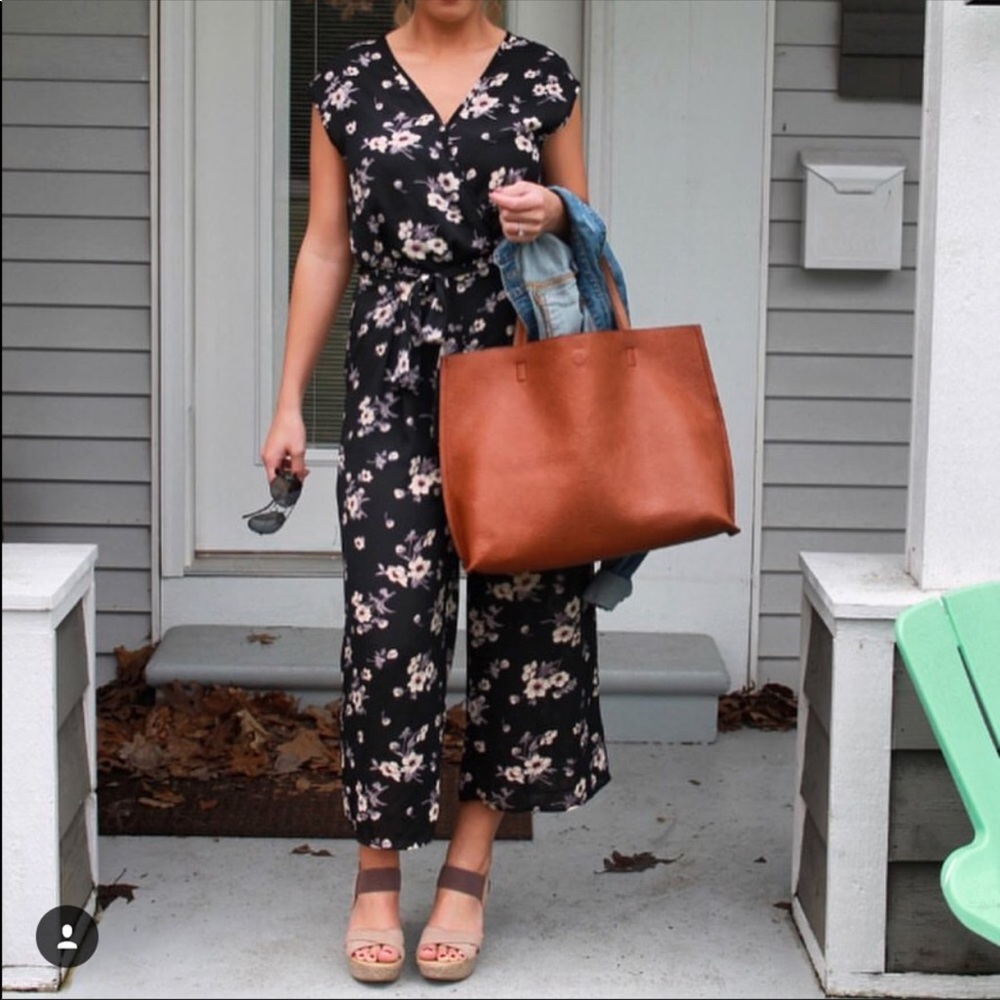 Floral jumpsuit